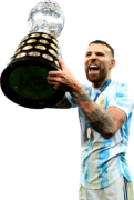 Nicolas Otamendi football render