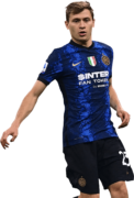 Nicolo Barella football render