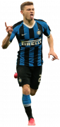 Nicolo Barella football render