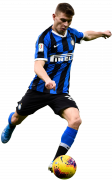 Nicolo Barella football render