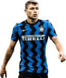 Nicolo Barella football render