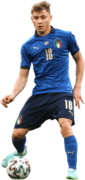 Nicolo Barella football render