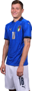 Nicolo Barella football render