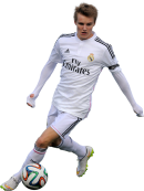 Martin Ødegaard football render