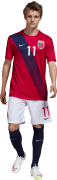 Martin Ødegaard football render