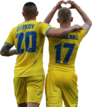 Oleksandr Zubkov & Oleksandr Zinchenko football render