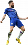 Olivier Giroud football render