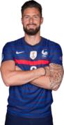 Olivier Giroud football render