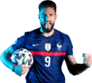 Olivier Giroud football render