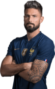 Olivier Giroud football render