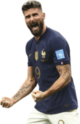 Olivier Giroud football render