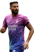 Olivier Giroud football render