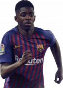 Ousmane Dembélé football render