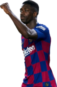 Ousmane Dembélé football render