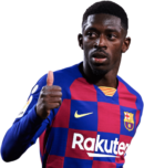 Ousmane Dembélé football render