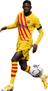 Ousmane Dembele football render