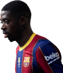 Ousmane Dembélé football render