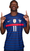 Ousmane Dembélé football render