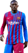 Ousmane Dembélé football render