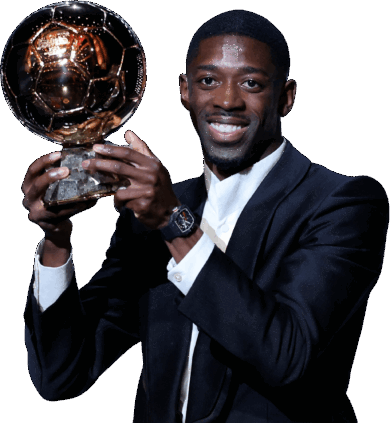 Ousmane Dembélé Ballon d’Or 2025 Awards football render - FootyRenders