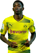 Ousmane Dembélé football render