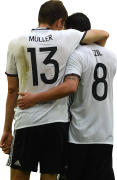 Thomas Muller & Mesut Özil football render