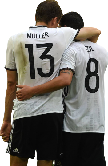 Thomas Muller & Mesut Özil