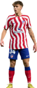 Pablo Barrios football render