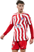 Pablo Barrios football render