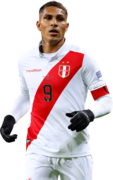 Paolo Guerrero football render