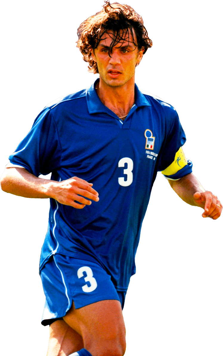 Paolo Maldini football render - 67245 - FootyRenders