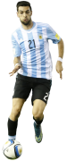 Javier Pastore football render