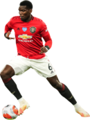 Paul Pogba football render