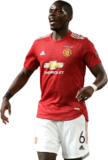 Paul Pogba football render