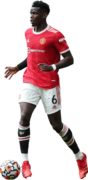 Paul Pogba football render