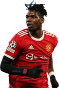 Paul Pogba football render