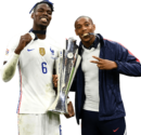 Paul Pogba & Anthony Martial football render