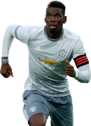 Paul Pogba football render