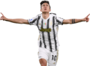 Paulo Dybala football render