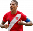 Paolo Guerrero football render