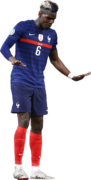 Paul Pogba football render