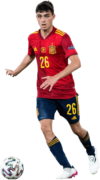 Pedri football render