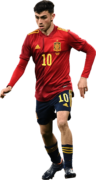 Pedri football render