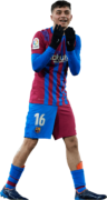 Pedri football render