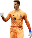 Marc-André ter Stegen football render