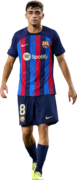 Pedri football render