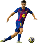 Pedri football render