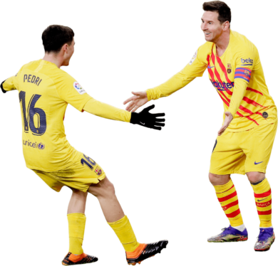 Pedri & Lionel Messi