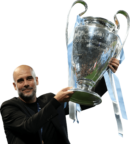 Pep Guardiola football render