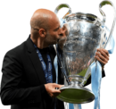 Pep Guardiola football render